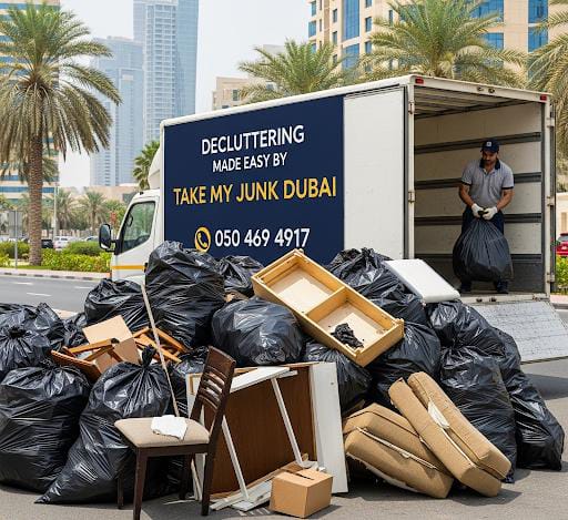 Decluttering by Take My Junk Dubai